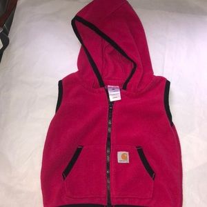 Cathartic red vest 9 month baby